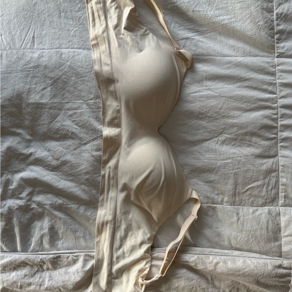 Beige Shapermint 2x Seamless Bra - Picture 4 of 5